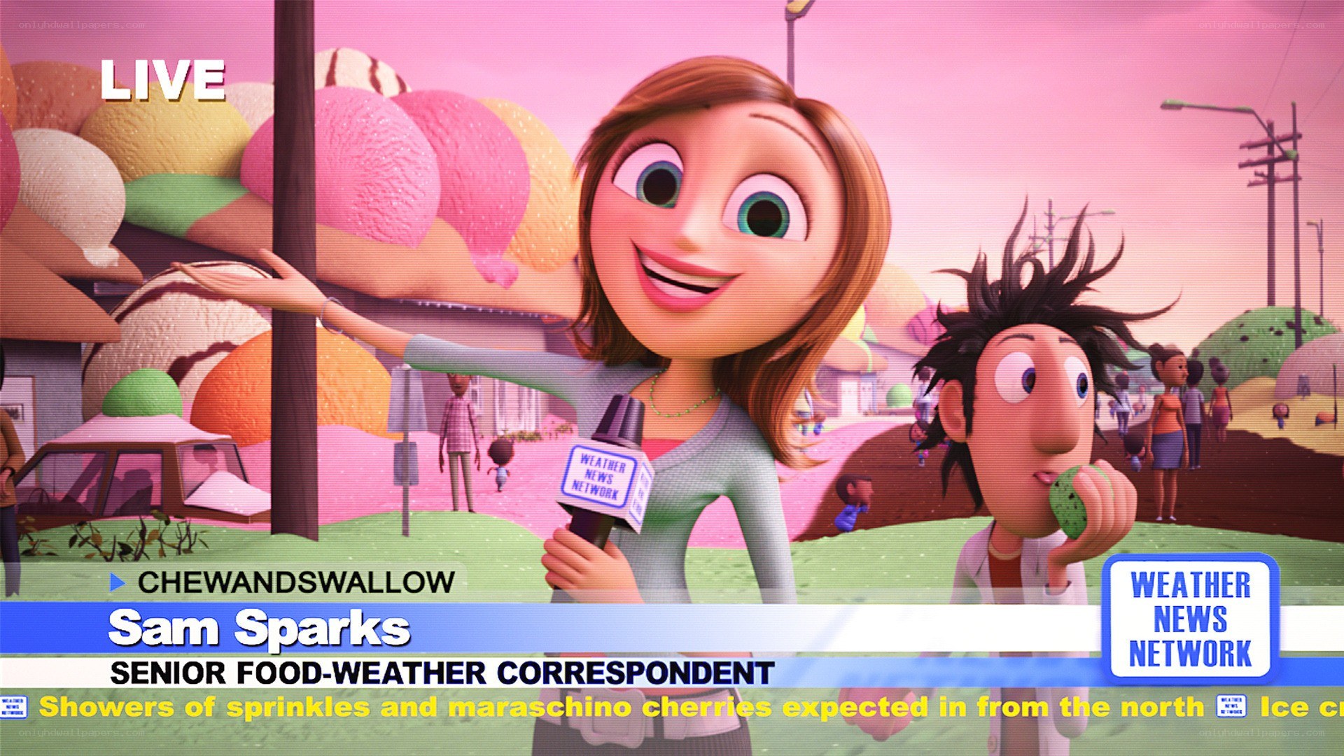 Weather report in a candy world