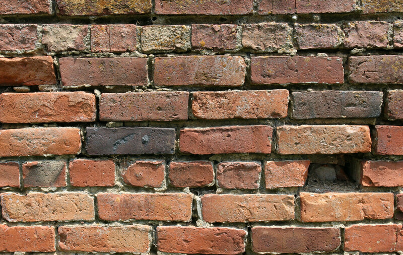 weathered brick wall texture