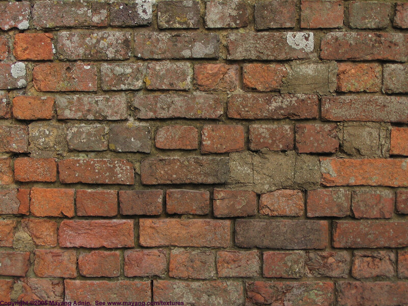 weathered brick wall texture