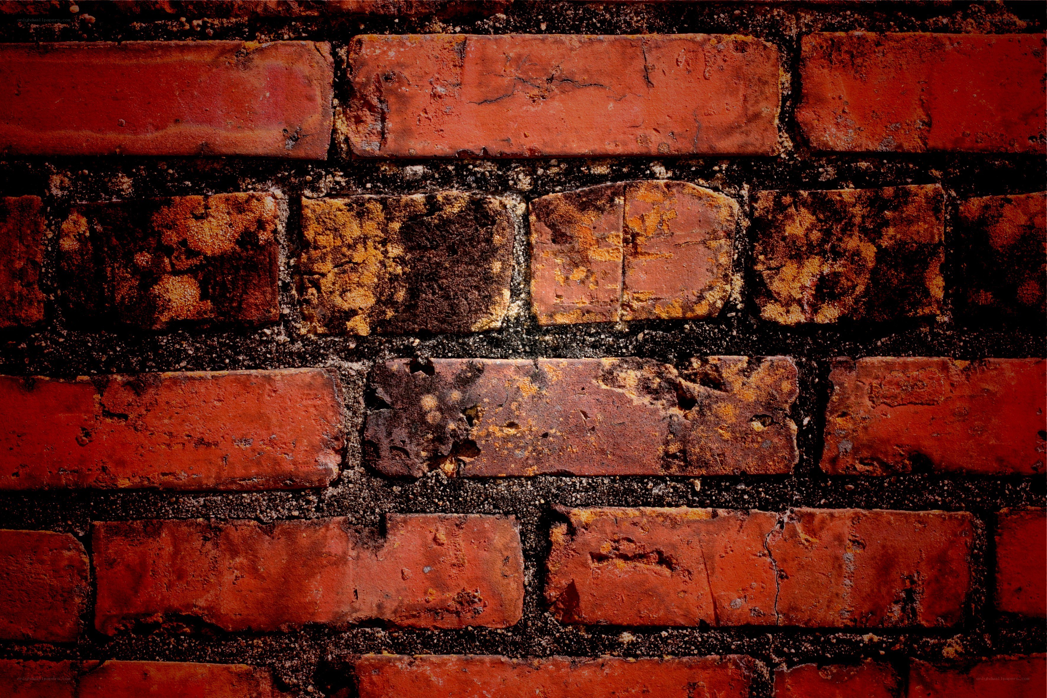 weathered brick wall texture