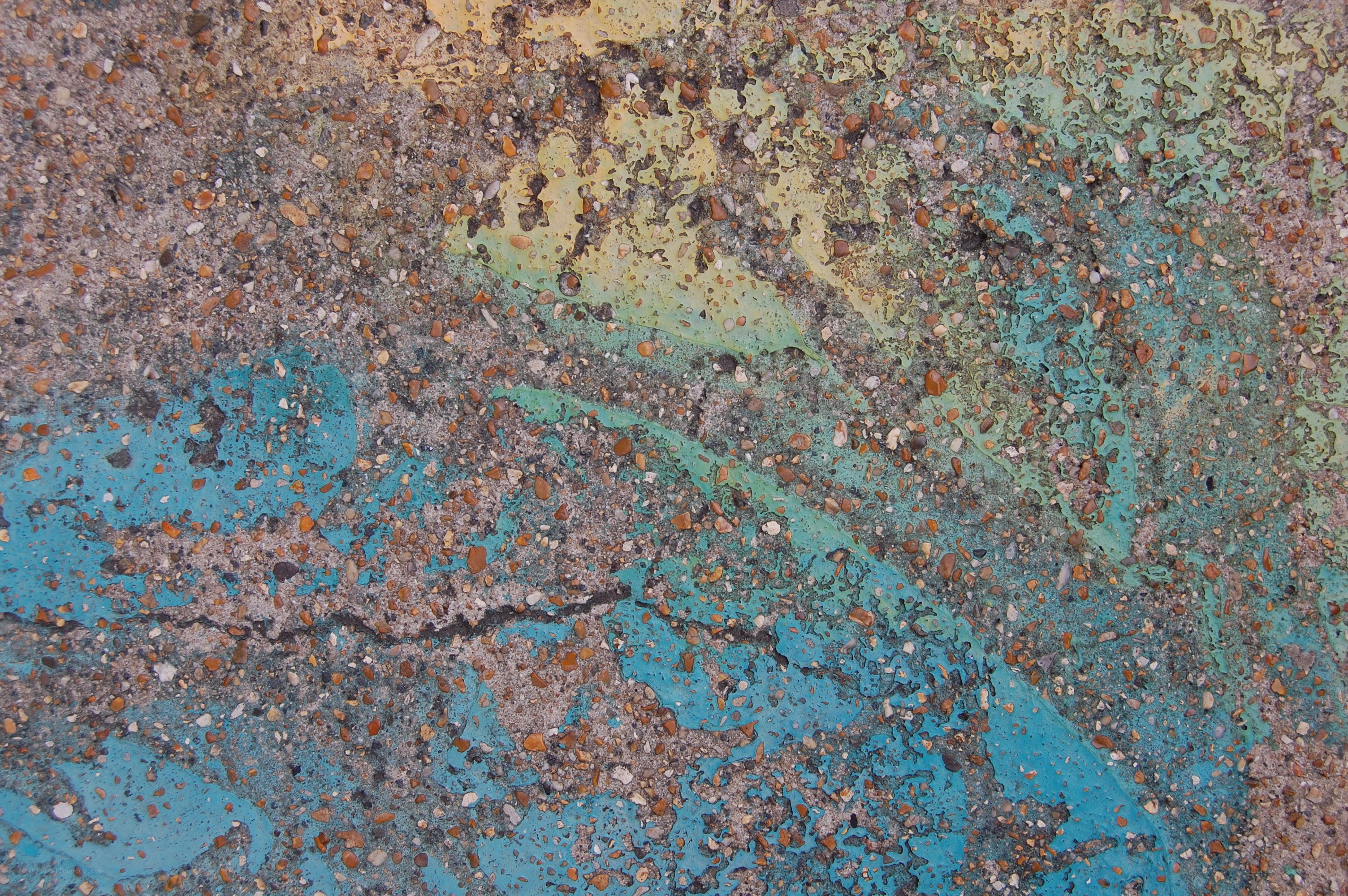 weathered concrete surface