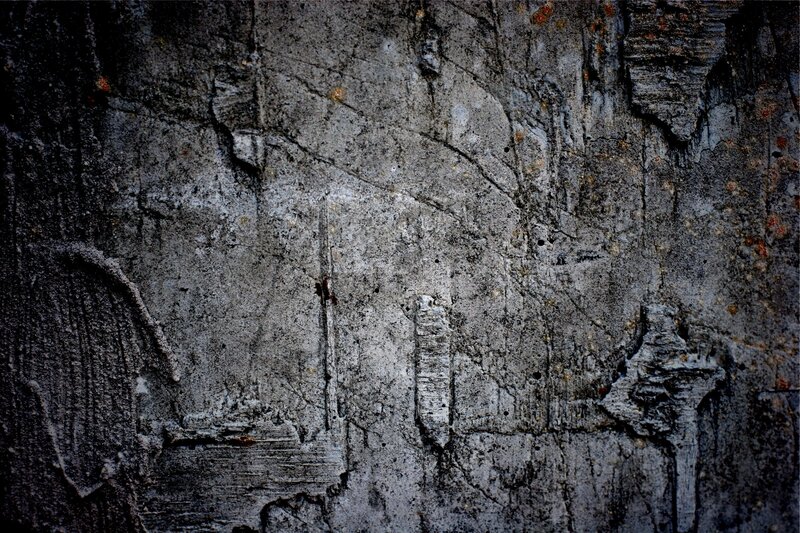 Weathered Concrete Wall — Gray, Gritty