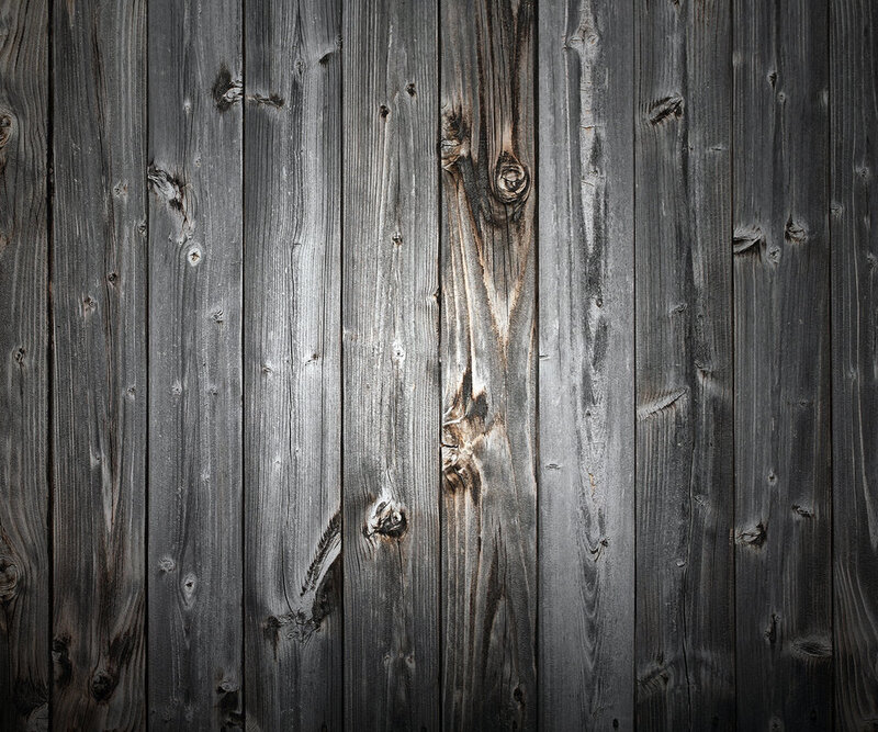 weathered gray wood planks