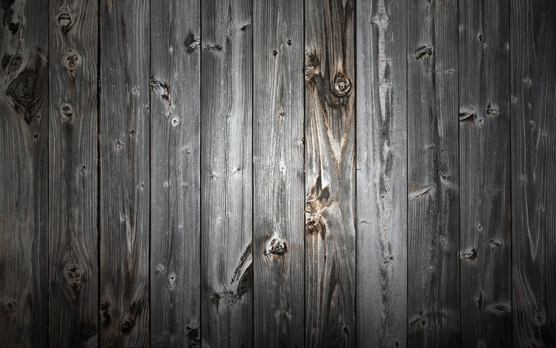 weathered gray wood planks