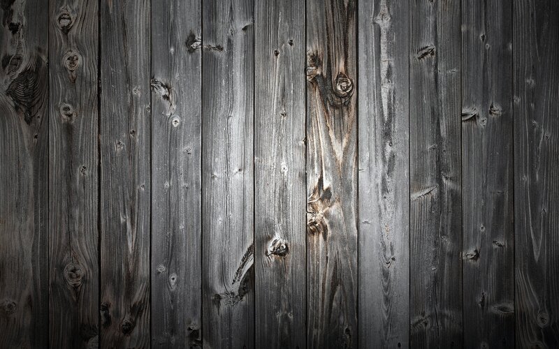 weathered gray wood planks