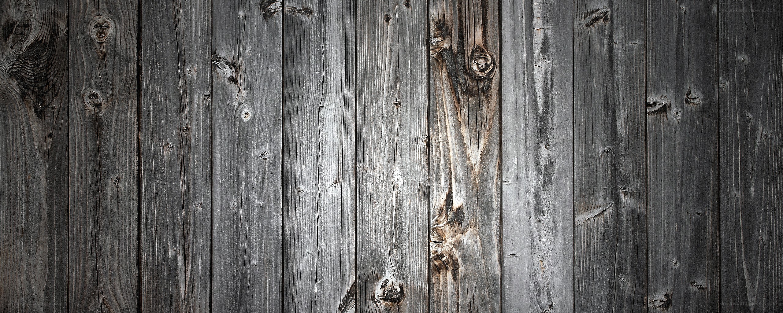 weathered gray wooden planks