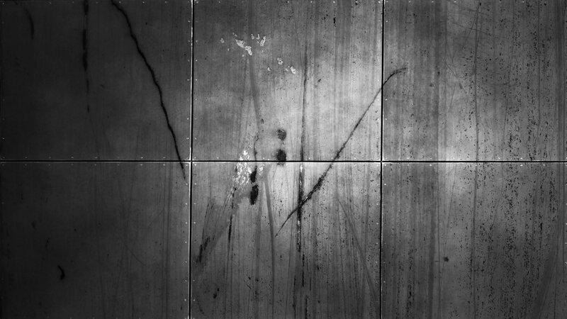 weathered metal panels