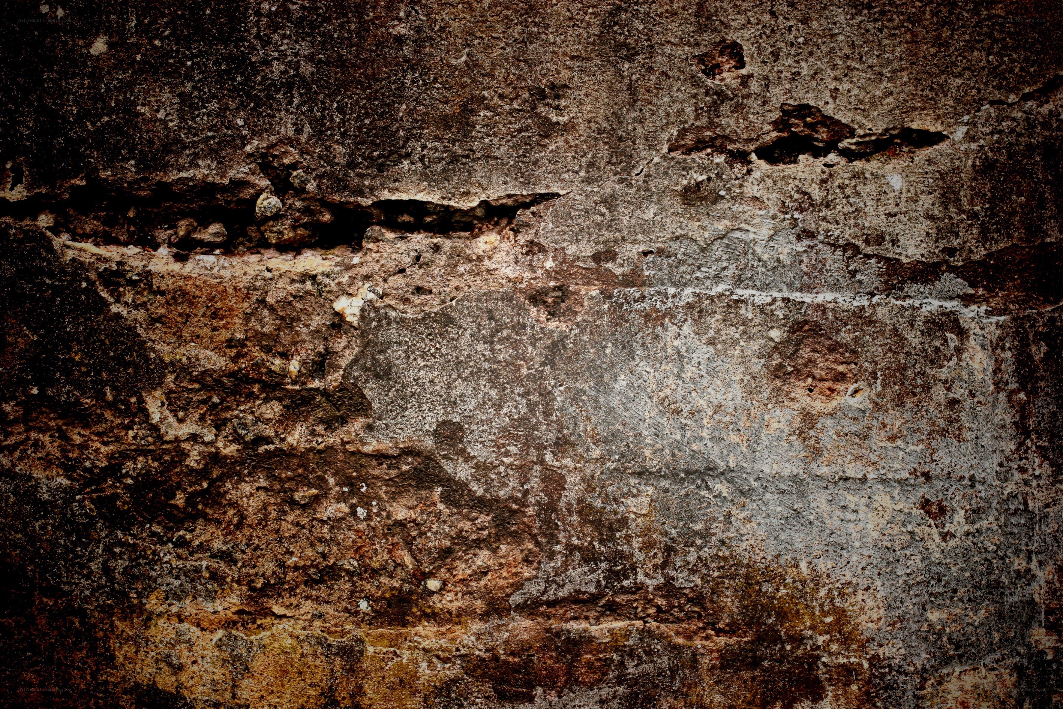 weathered stone wall texture