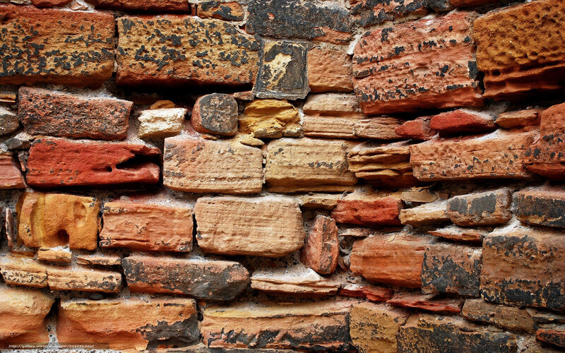 weathered stone wall texture