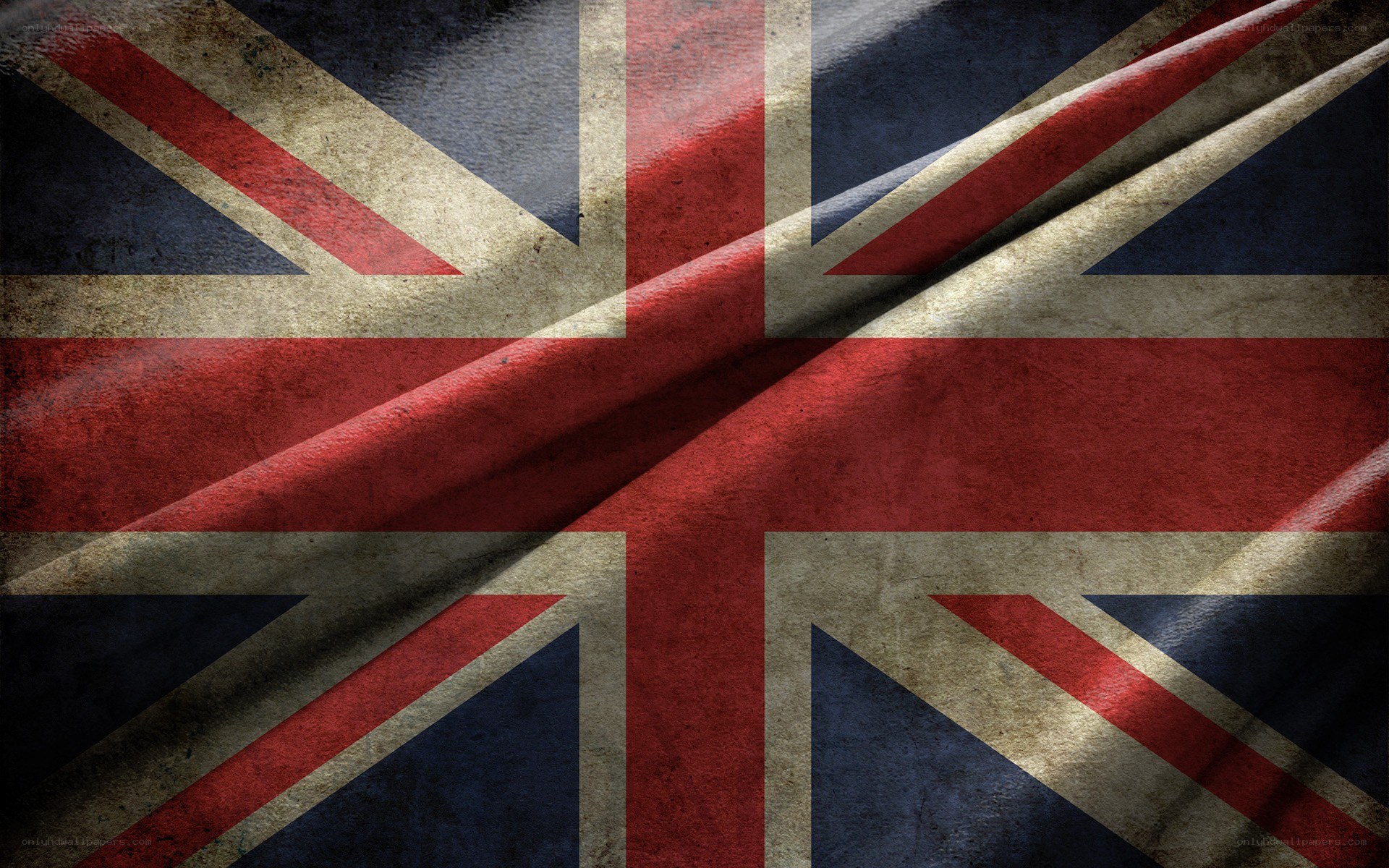 weathered union jack flag