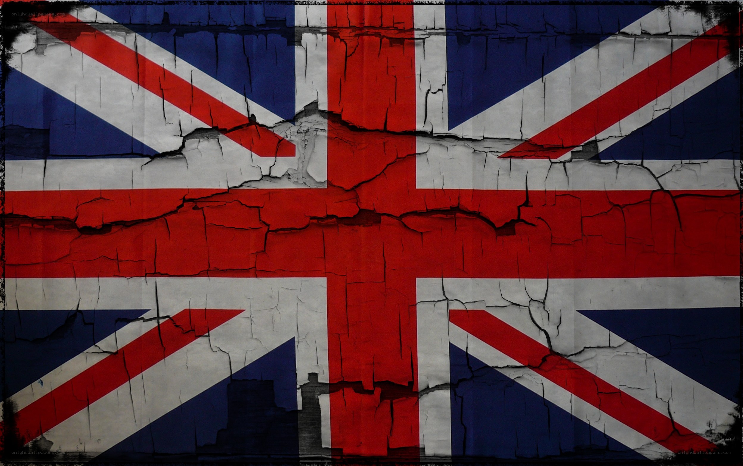 weathered union jack flag