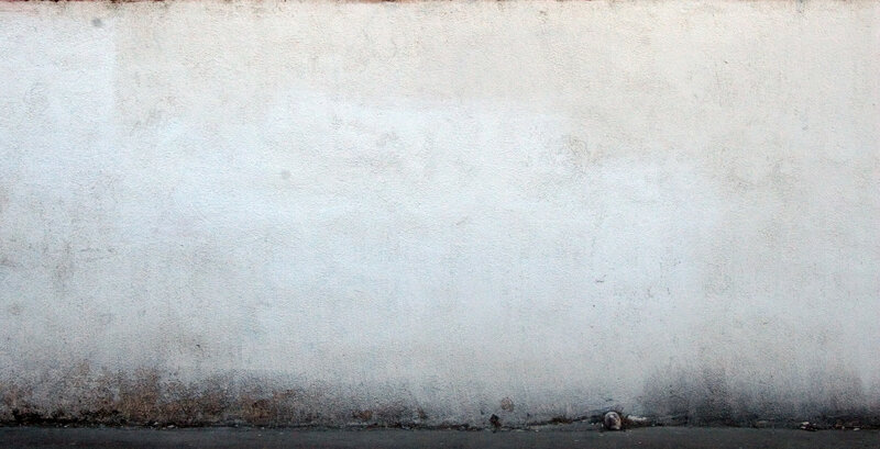 weathered white wall