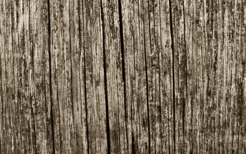 Weathered Wood Planks — Brown