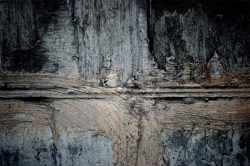 Weathered Wood Texture — Gray