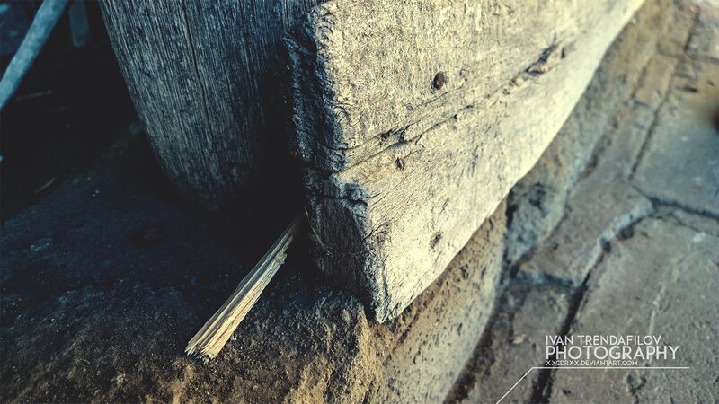 Weathered Wooden Beam