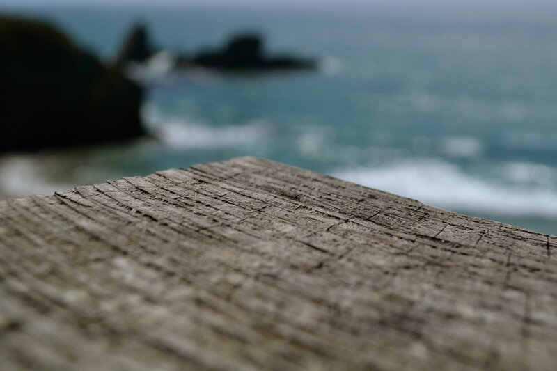 Weathered Wooden Plank — Gray