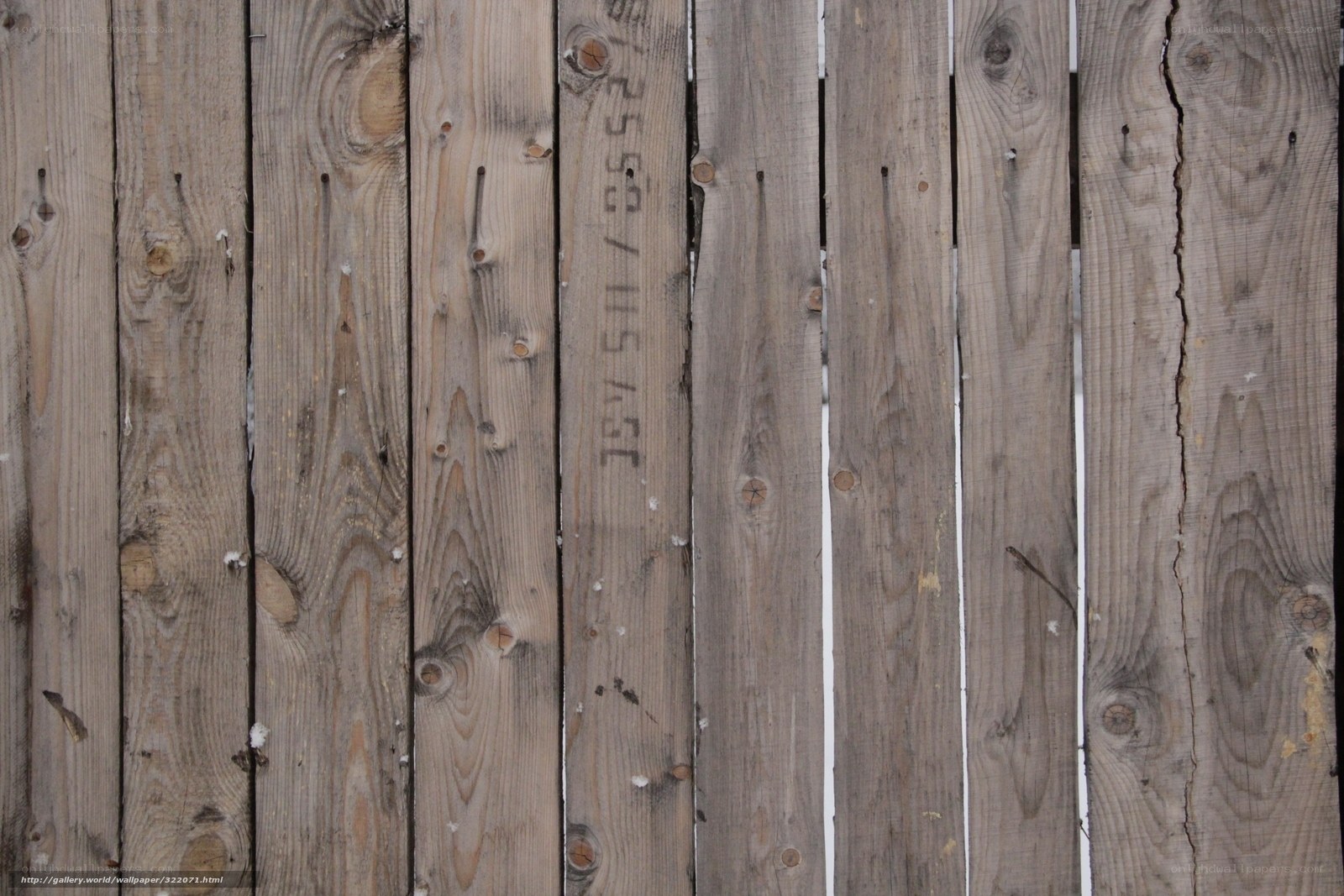 weathered wooden planks