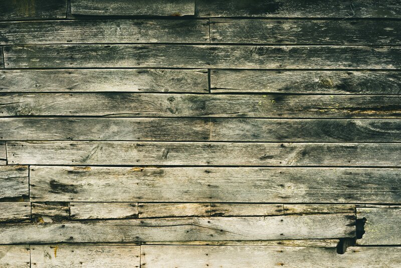 weathered wooden planks