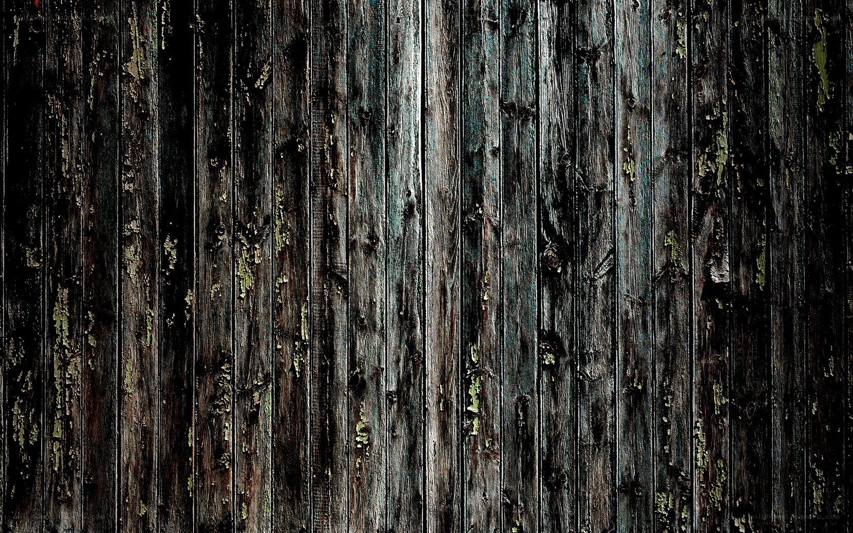 weathered wooden planks
