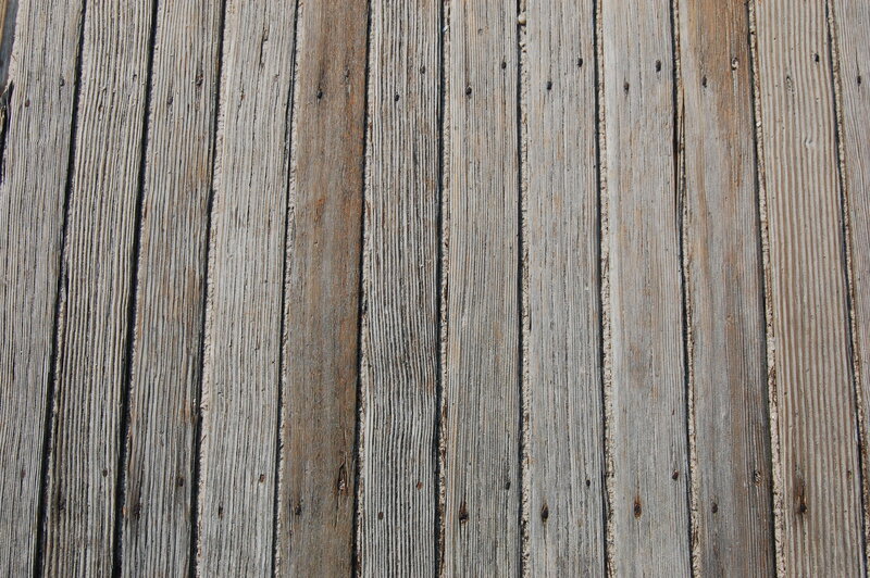 weathered wooden planks