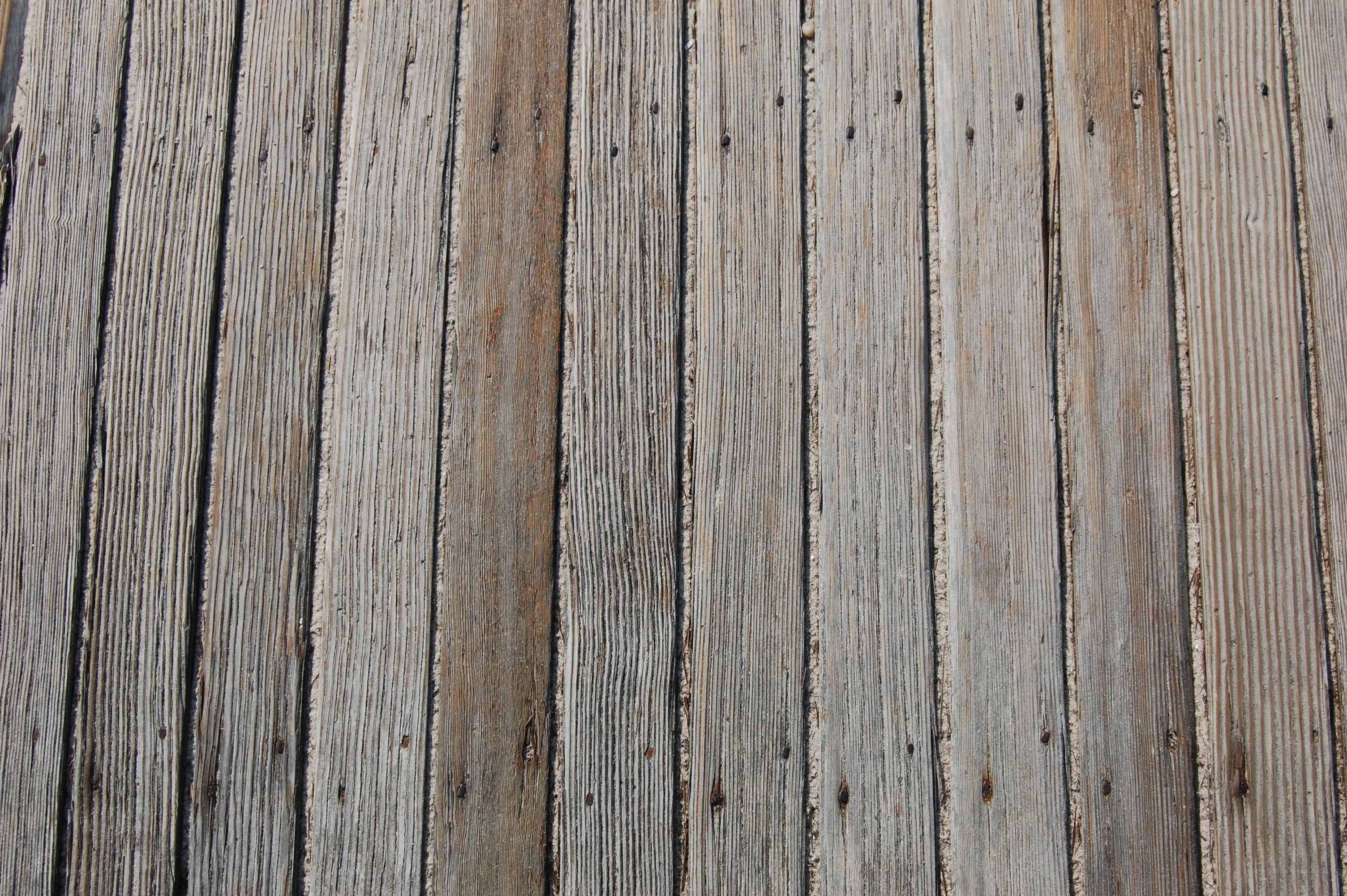 weathered wooden planks