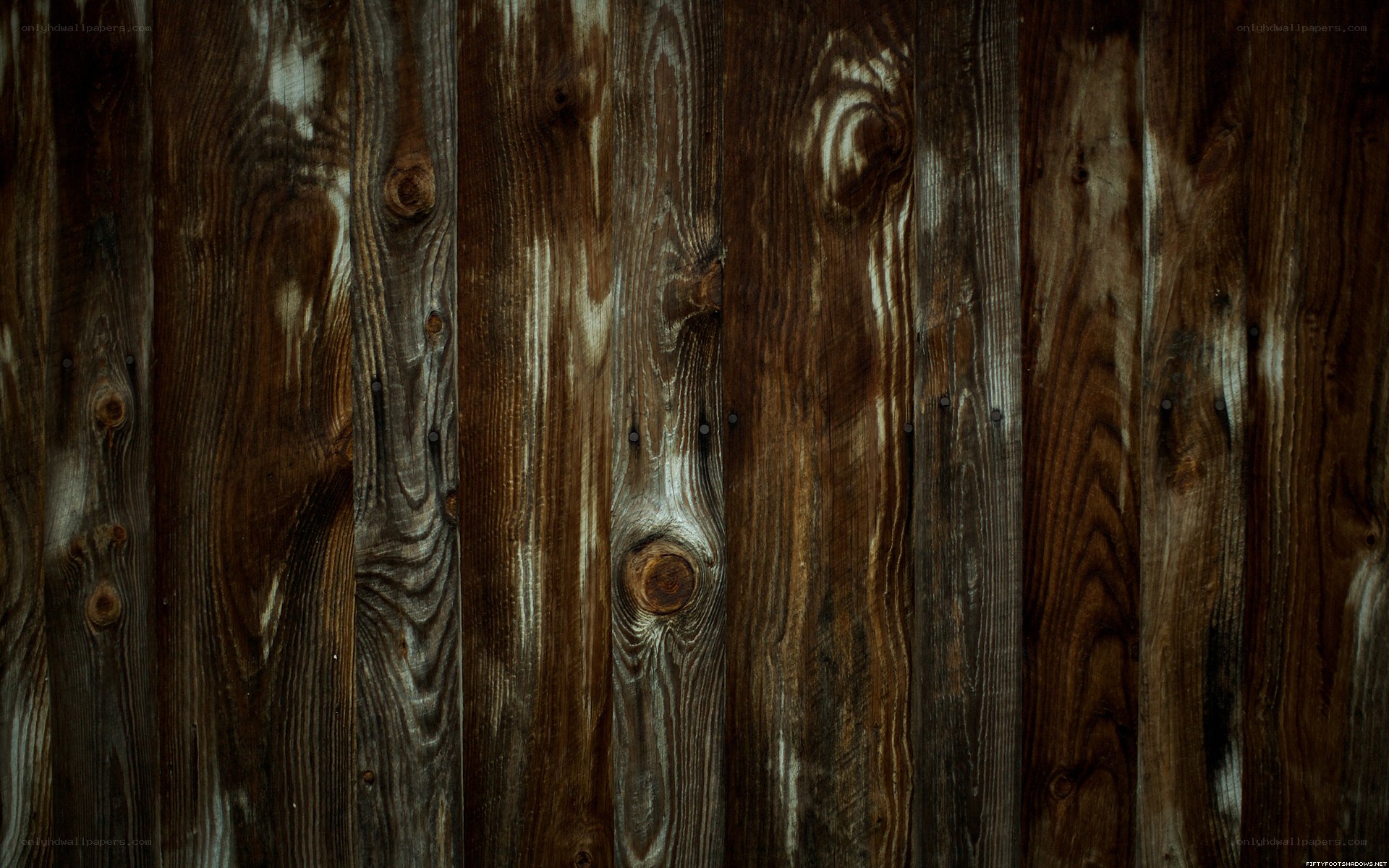 weathered wooden planks