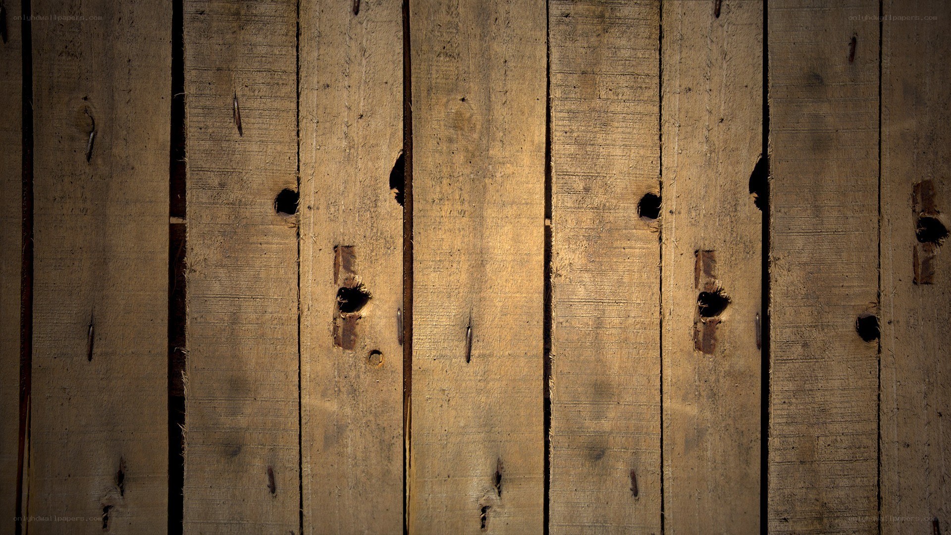 weathered wooden planks