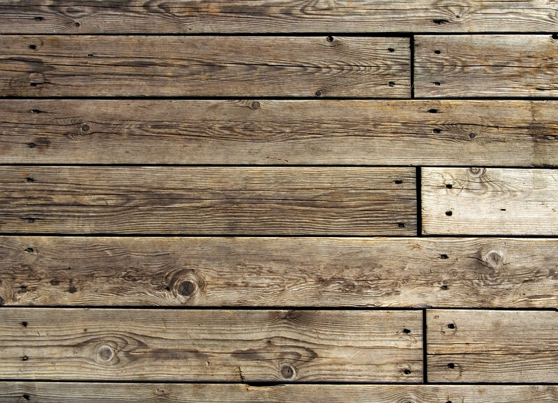 weathered wooden planks