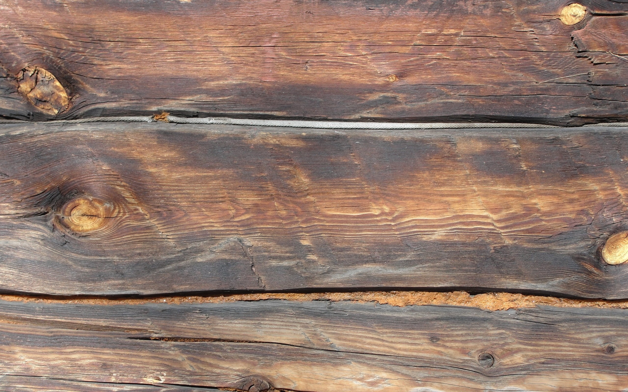 weathered wooden planks