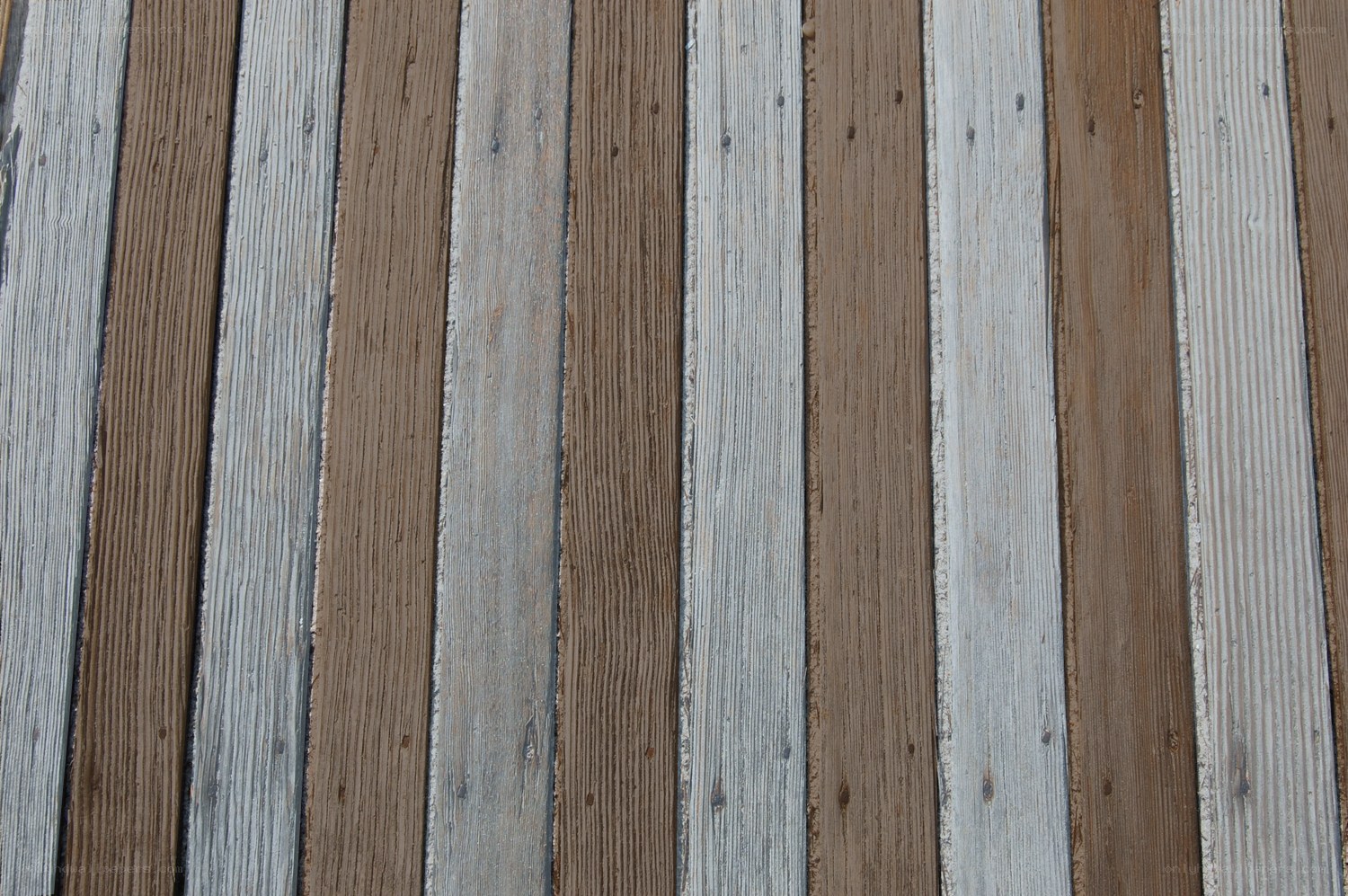weathered wooden planks