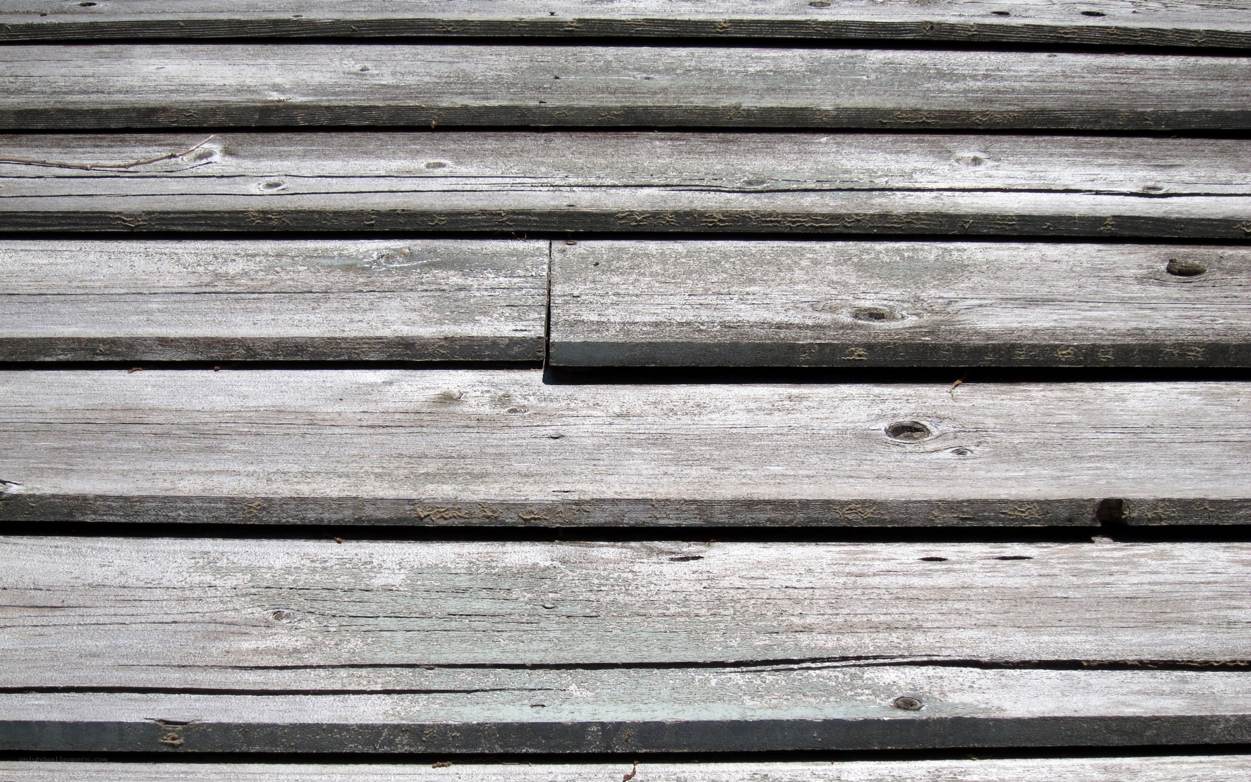 weathered wooden planks