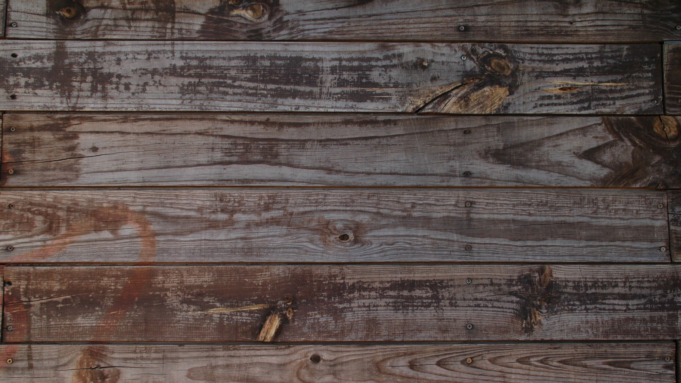 weathered wooden planks