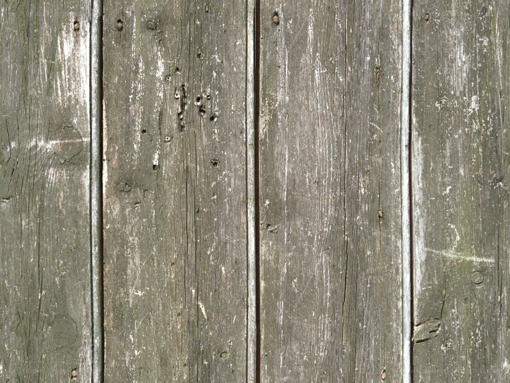 weathered wooden planks