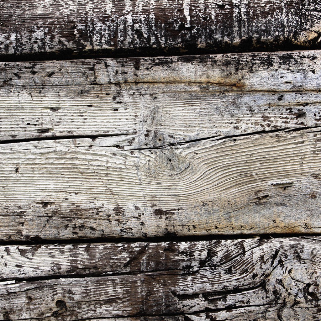 weathered wooden planks