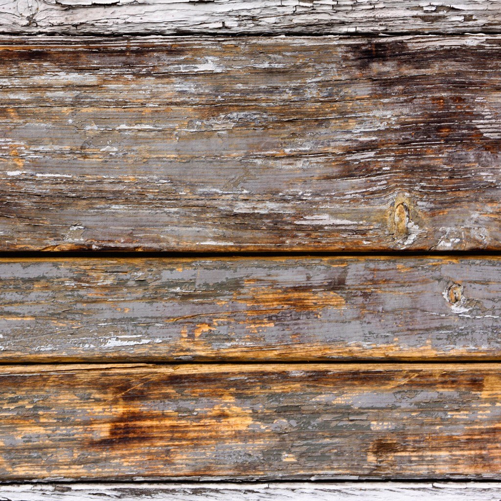 weathered wooden planks