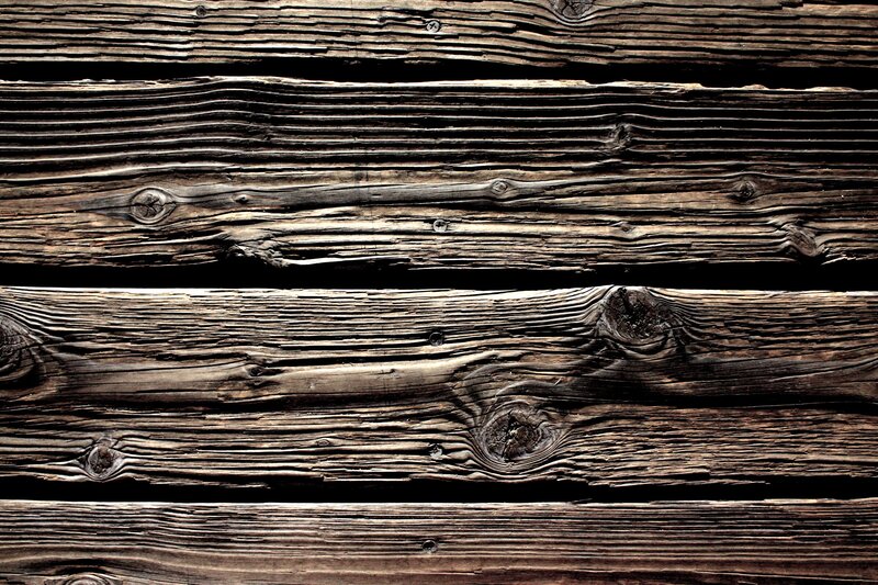 weathered wooden planks