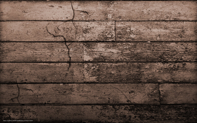 Weathered Wooden Planks — Brown, Gritty
