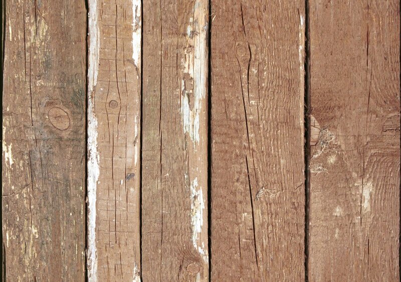 Weathered Wooden Planks — Brown, Neutral, Photograph, Wood Grain, Cracks