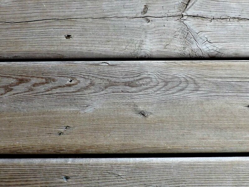 Weathered Wooden Planks — Brown, Neutral