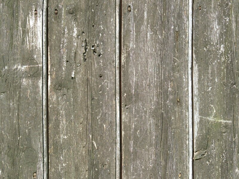 Weathered Wooden Planks — Gray, Neutral, Photograph, Wood Grain, Nails, Brown