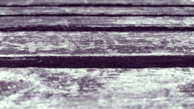 Weathered Wooden Planks — Gray, Textured