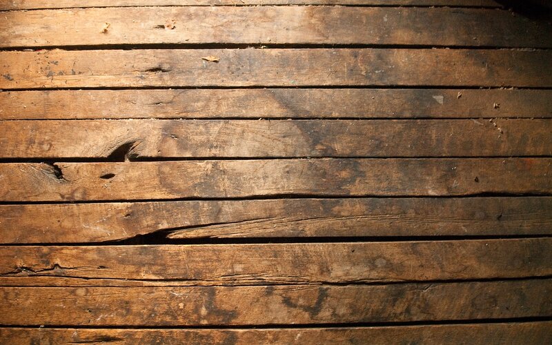 weathered wooden planks