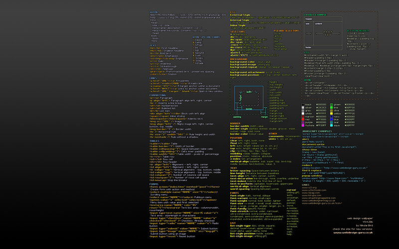 web development reference guide