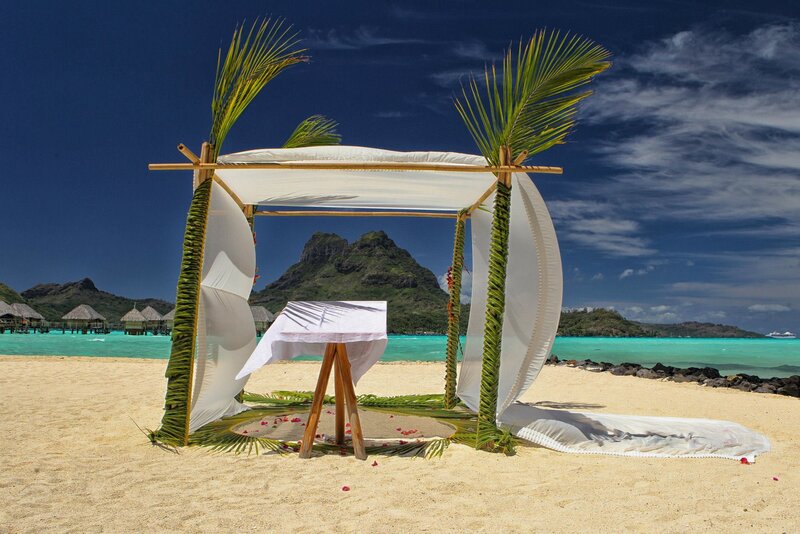 Wedding Arch on Beach