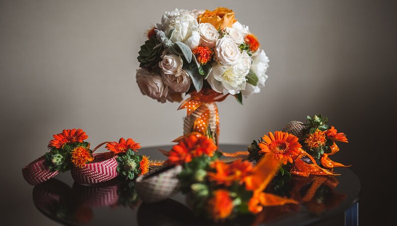Wedding Bouquet and Accessories