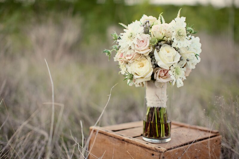 Wedding Bouquet in Vase