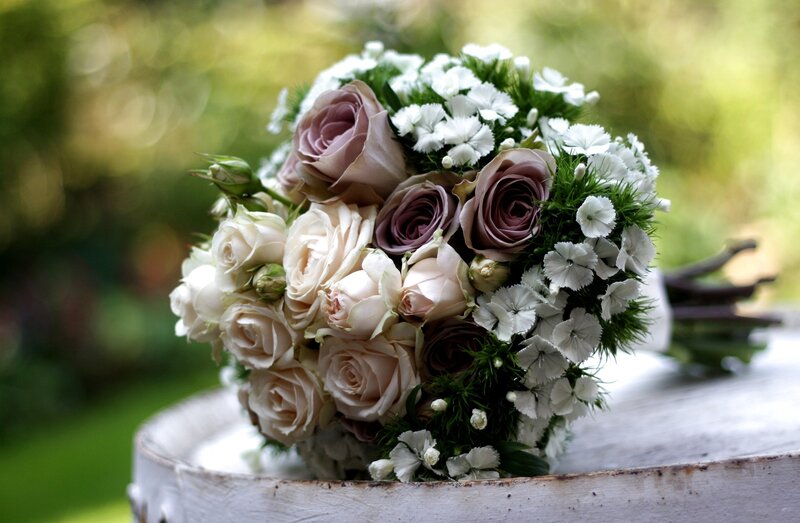 Wedding Bouquet of Roses