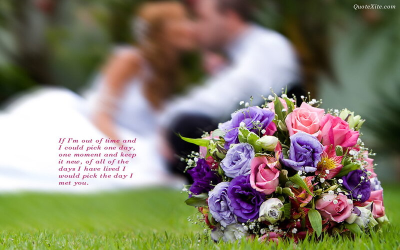 Wedding Bouquet on Grass — Green