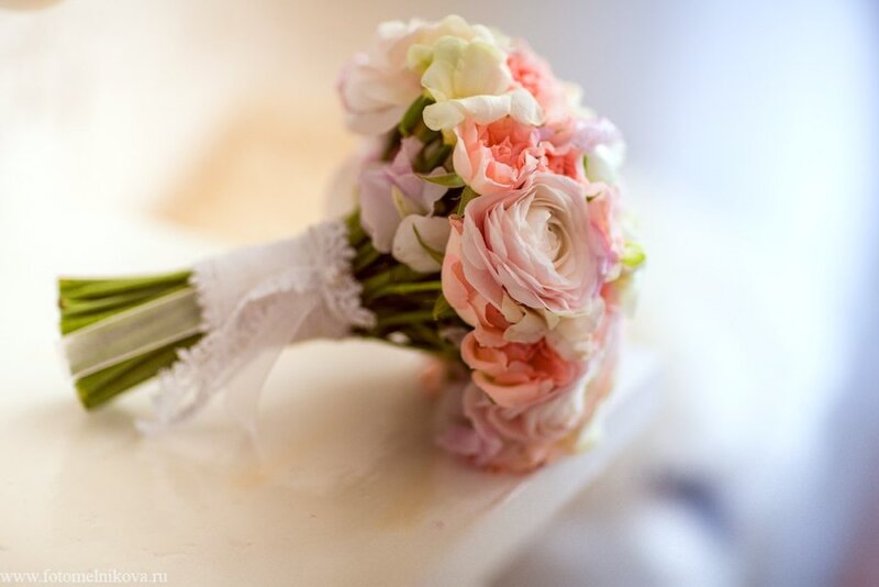 Wedding Bouquet with Lace