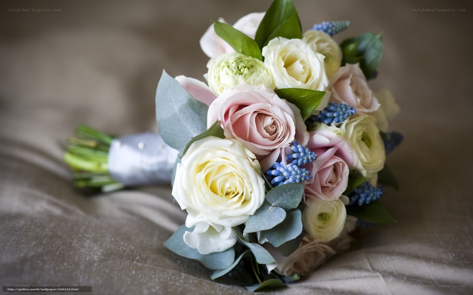 wedding bouquet with roses